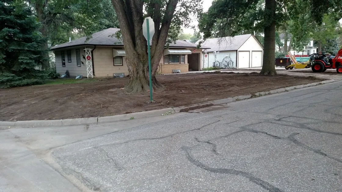 Site grading and excavation in progress